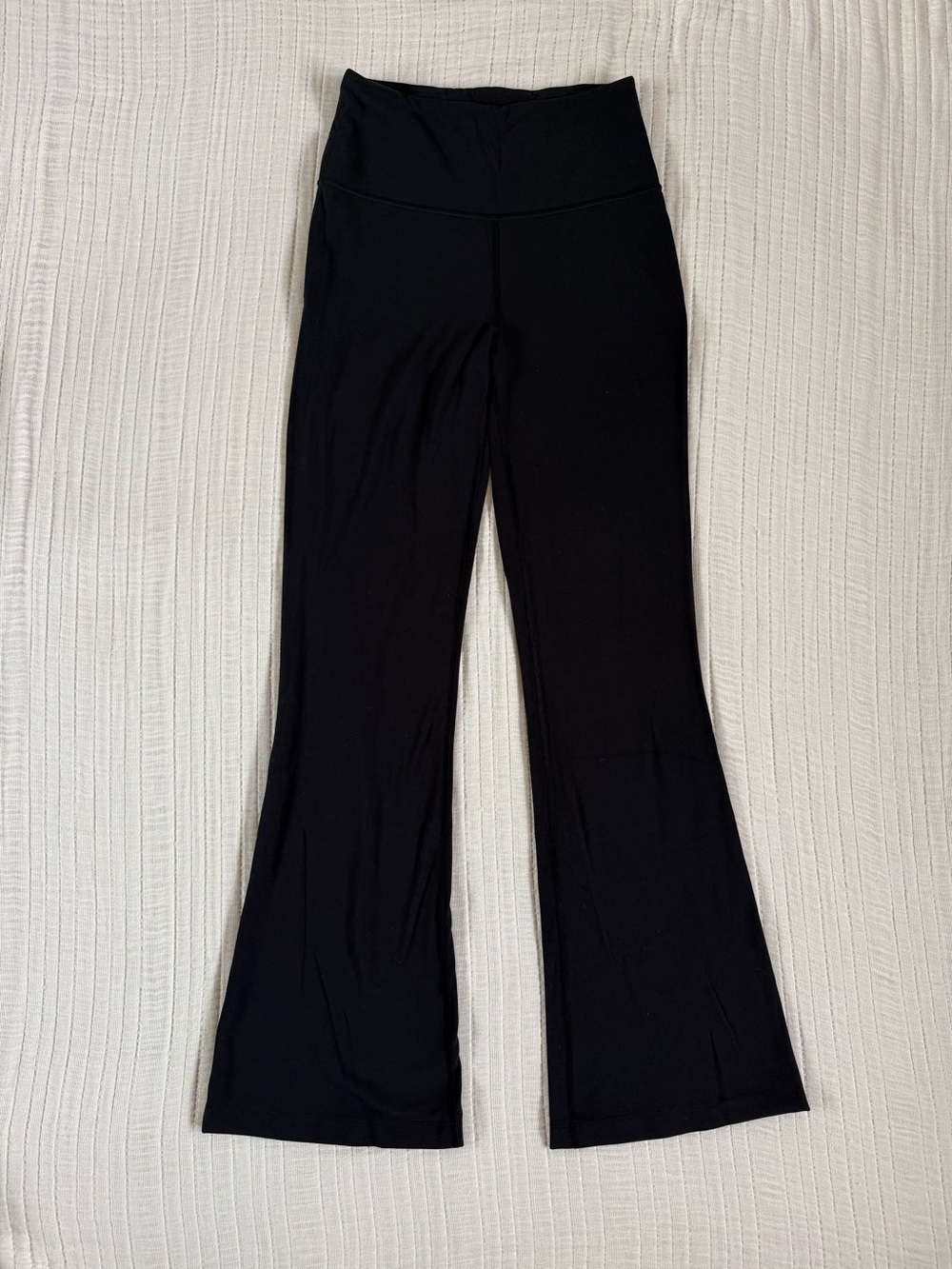 Lululemon Black High Rise Flare Yoga Pants Size 6